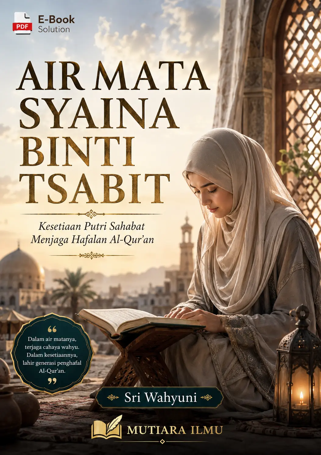AIR MATA SYAINA BINTI TSABIT -  Kesetiaan Putri Sahabat Menjaga Hafalan Al-Qur'an