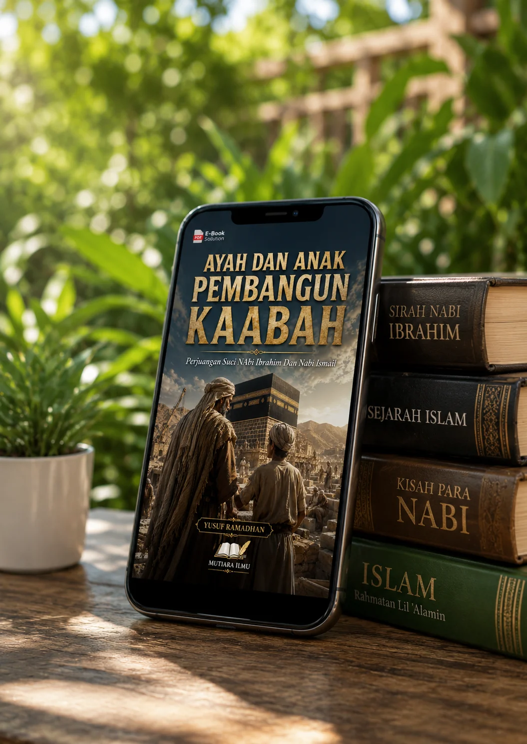 AYAH DAN ANAK PEMBANGUN KAABAH - Perjuangan Suci Ibrahim Dan Ismail preview 3
