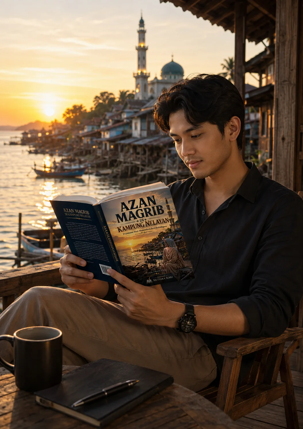 AZAN MAGRIB DI KAMPUNG NELAYAN - Perjalanan Hati Menemukan Arti Kehidupan preview 3