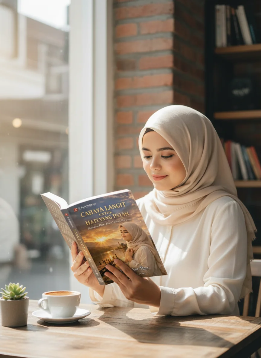 CAHAYA LANGIT UNTUK HATI YANG PATAH - Perjalanan Hidup Penuh Hikmah Dan Iman preview 1