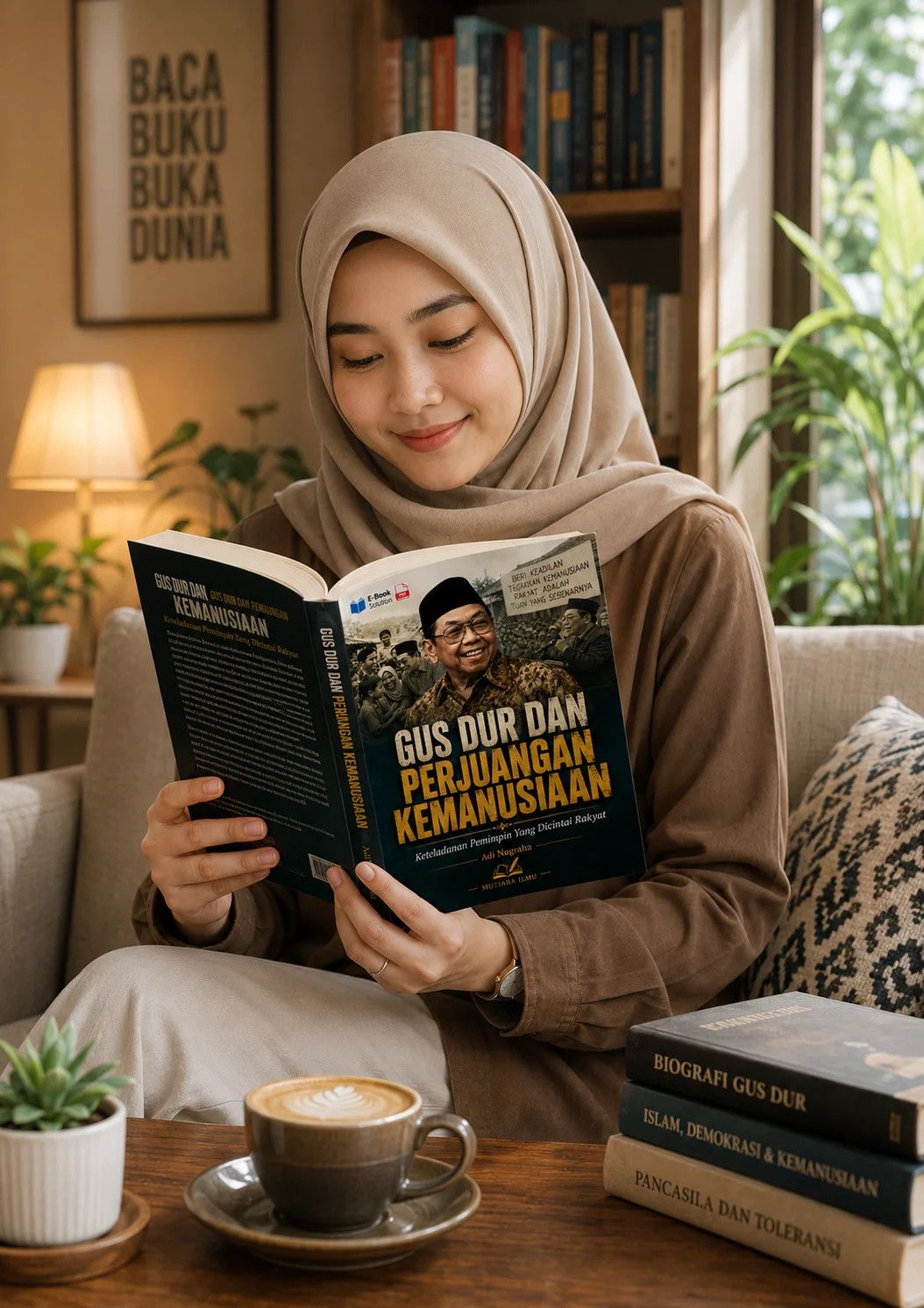 GUS DUR DAN PERJUANGAN KEMANUSIAAN - Keteladanan Pemimpin Yang Dicintai Rakyat preview 1