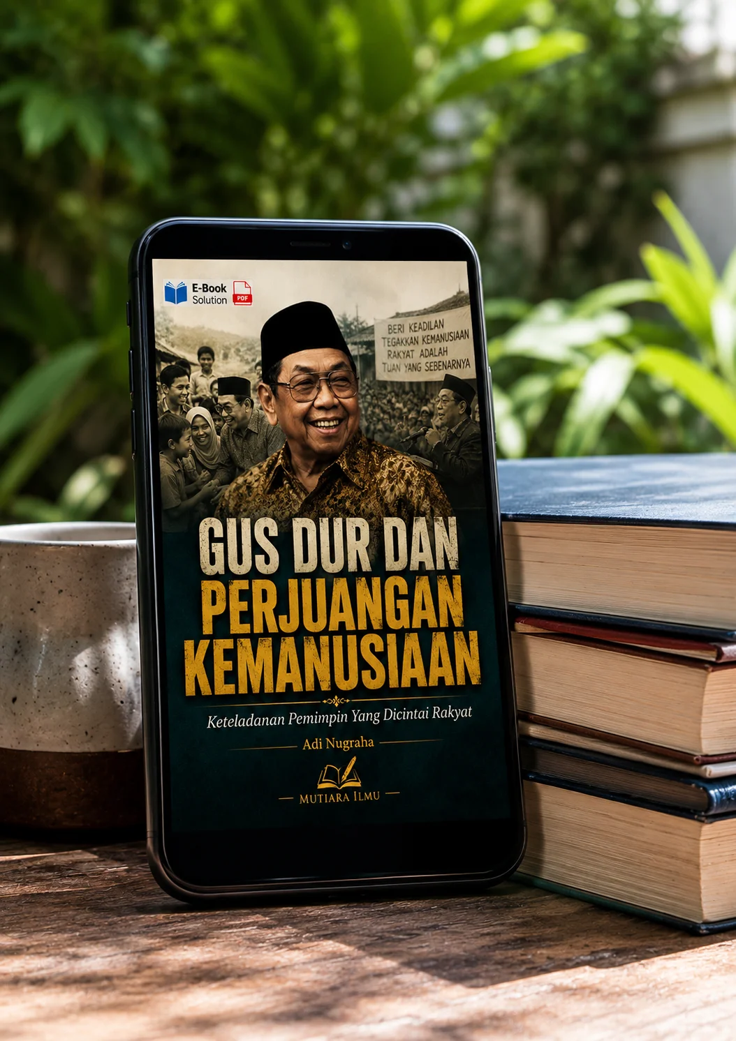 GUS DUR DAN PERJUANGAN KEMANUSIAAN - Keteladanan Pemimpin Yang Dicintai Rakyat preview 4