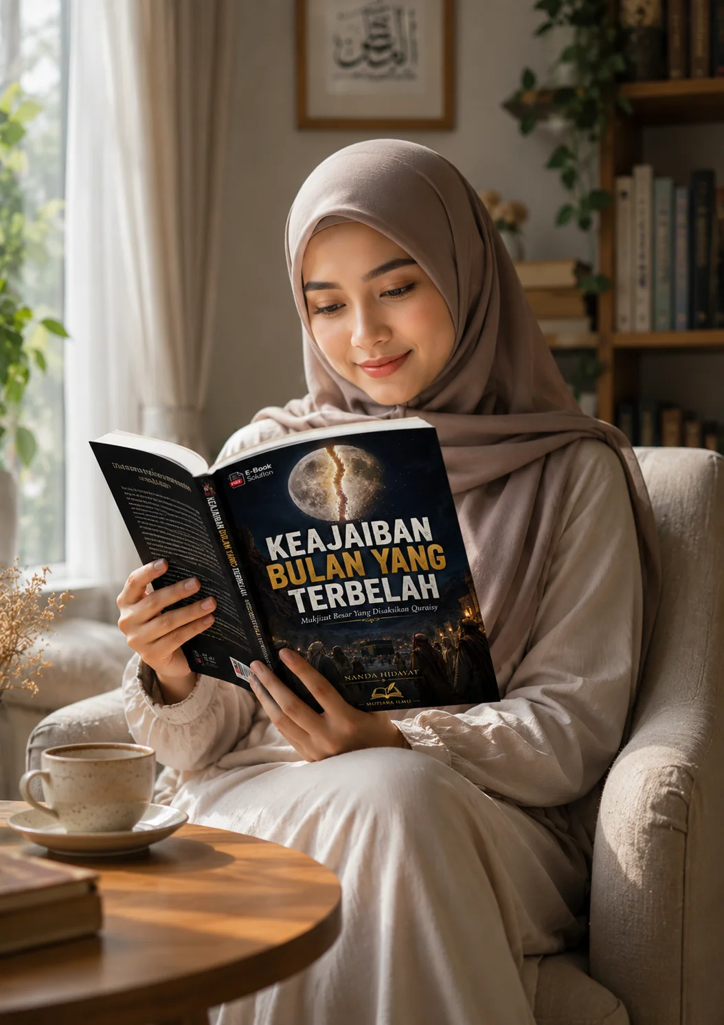 KEAJAIBAN BULAN YANG TERBELAH - Mukjizat Besar Yang Disaksikan Quraisy