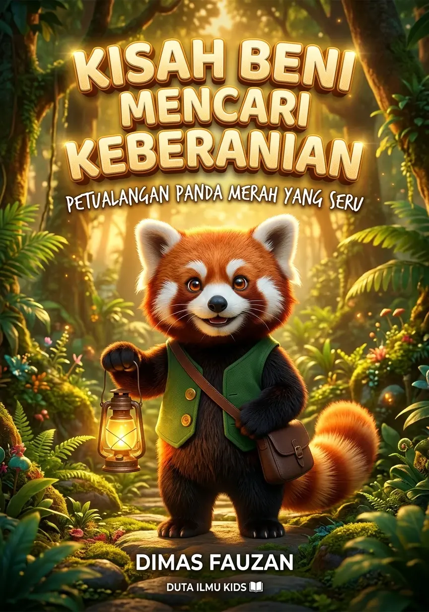 KISAH BENI MENCARI KEBERANIAN Petualangan Panda Merah yang Seru