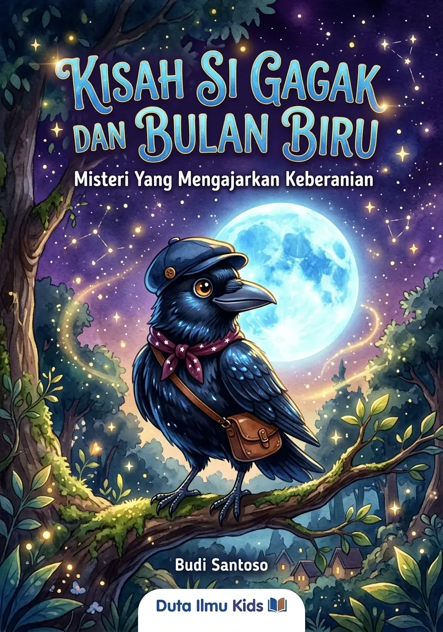 KISAH SI GAGAK DAN BULAN BIRU Misteri yang Mengajarkan Keberanian