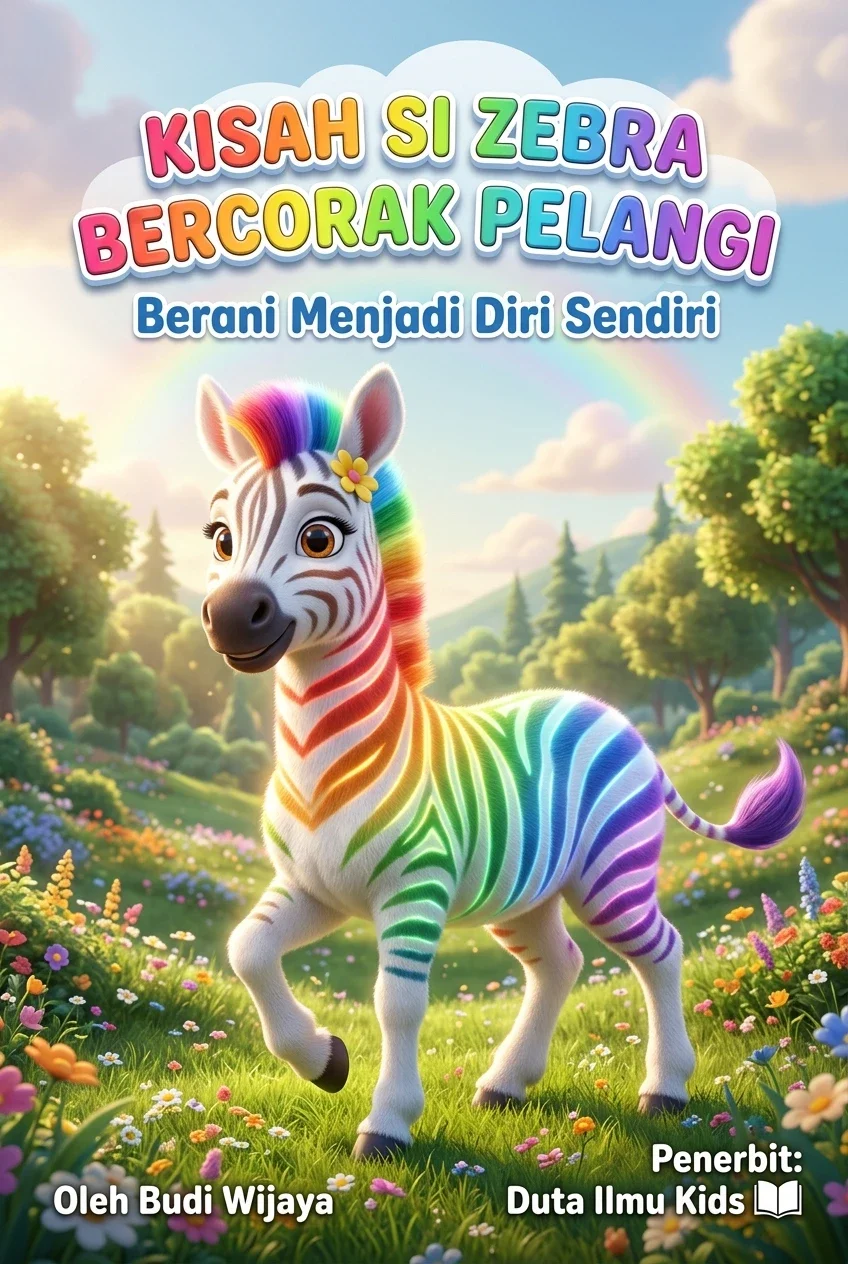 KISAH SI ZEBRA BERCORAK PELANGI Berani Menjadi Diri Sendiri