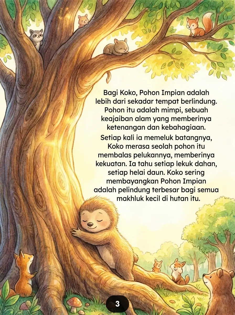 KOALA KECIL DAN POHON IMPIAN Perjalanan Menjaga Rumah Dari Bahaya preview 2