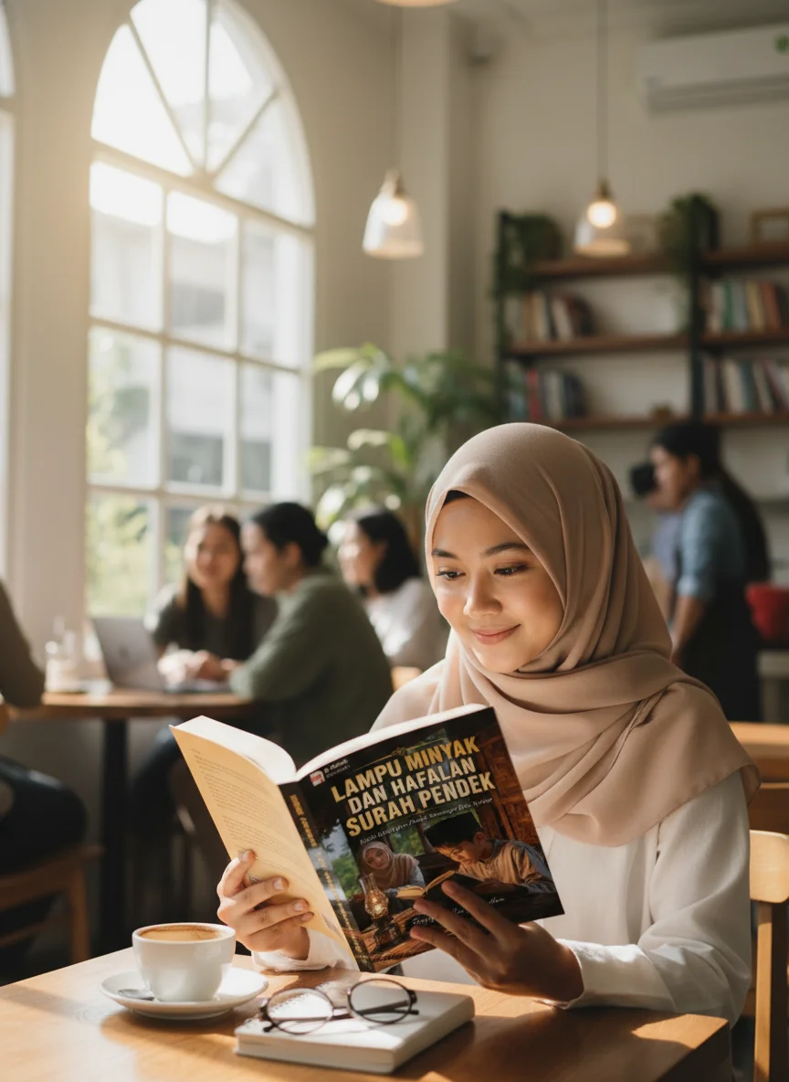 LAMPU MINYAK DAN HAFALAN SURAH PENDEK - Kisah Kehidupan Penuh Semangat Dan Syukur preview 4