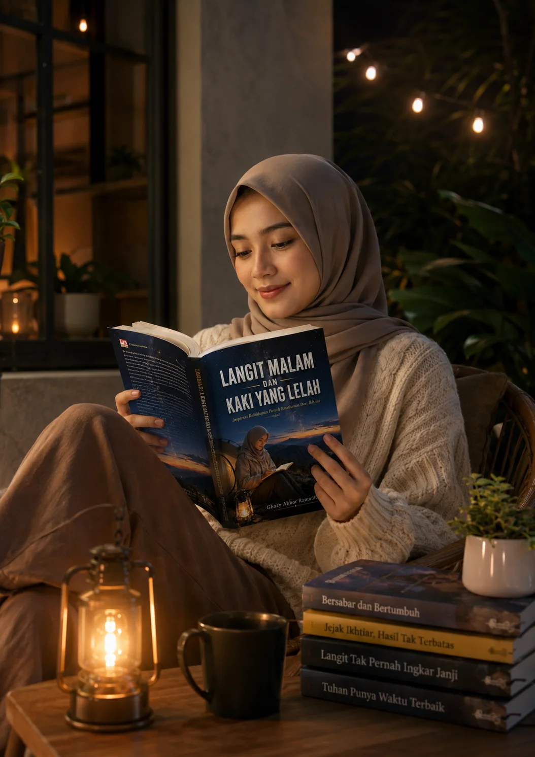 LANGIT MALAM DAN KAKI YANG LELAH -  Inspirasi Kehidupan Penuh Kesabaran Dan Ikhtiar preview 1