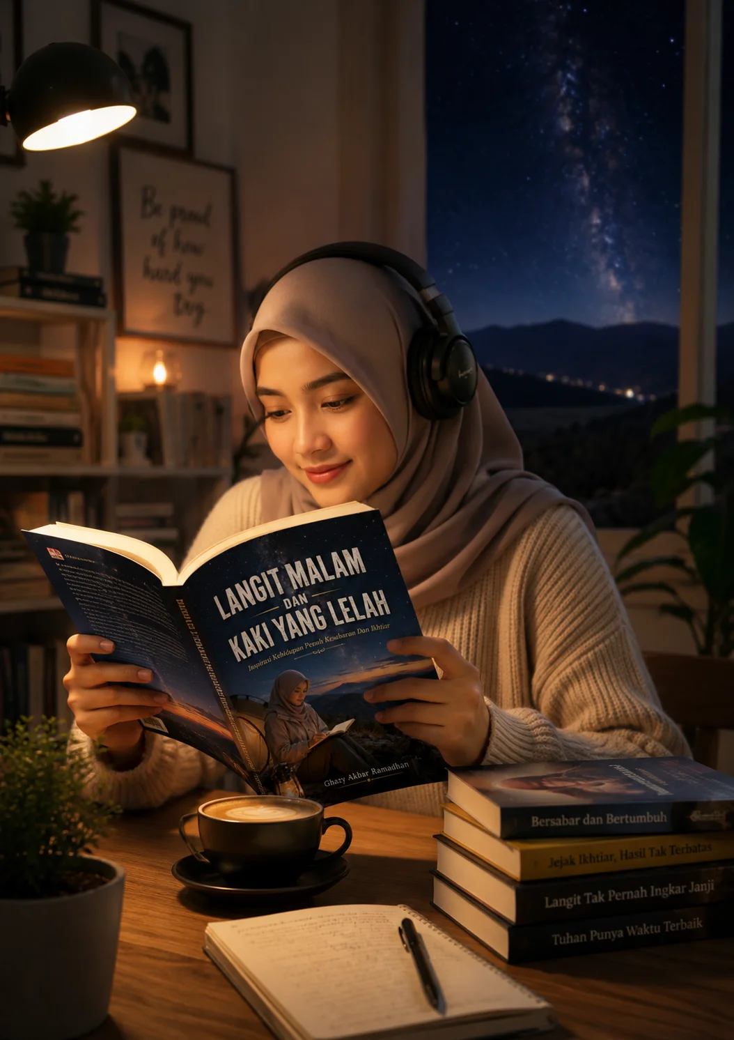 LANGIT MALAM DAN KAKI YANG LELAH -  Inspirasi Kehidupan Penuh Kesabaran Dan Ikhtiar preview 3