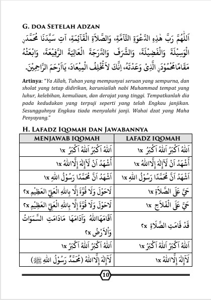 MATERI HAFALAN SANTRI TPQ/TPA-Kumpulan Materi Hafalan Santri preview 3