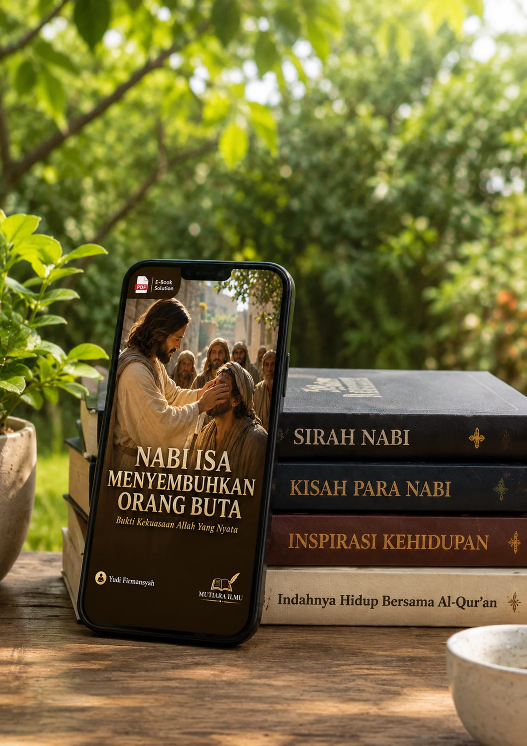 NABI ISA MENYEMBUHKAN ORANG BUTA - Bukti Kekuasaan Allah Yang Nyata preview 3