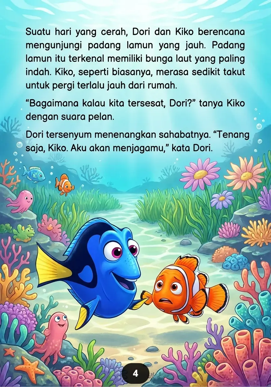 PETUALANGAN LUMBA-LUMBA CERIA Menolong Sahabat Di Laut Biru preview 1