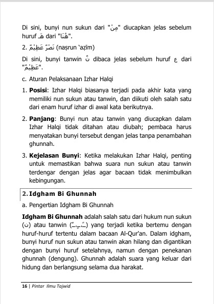 PINTAR ILMU TAJWID - Panduan Tajwid Lengkap untuk Segala Usia preview 3