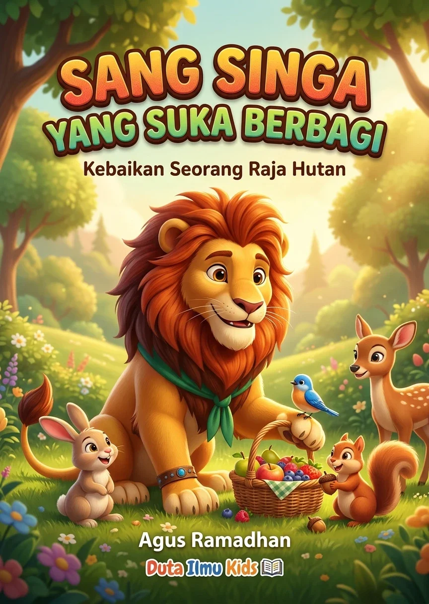 SANG SINGA YANG SUKA BERBAGI Kebaikan Seorang Raja Hutan