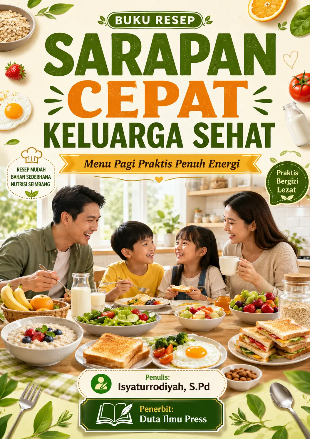 SARAPAN CEPAT KELUARGA SEHAT	Menu Pagi Praktis Penuh Energi