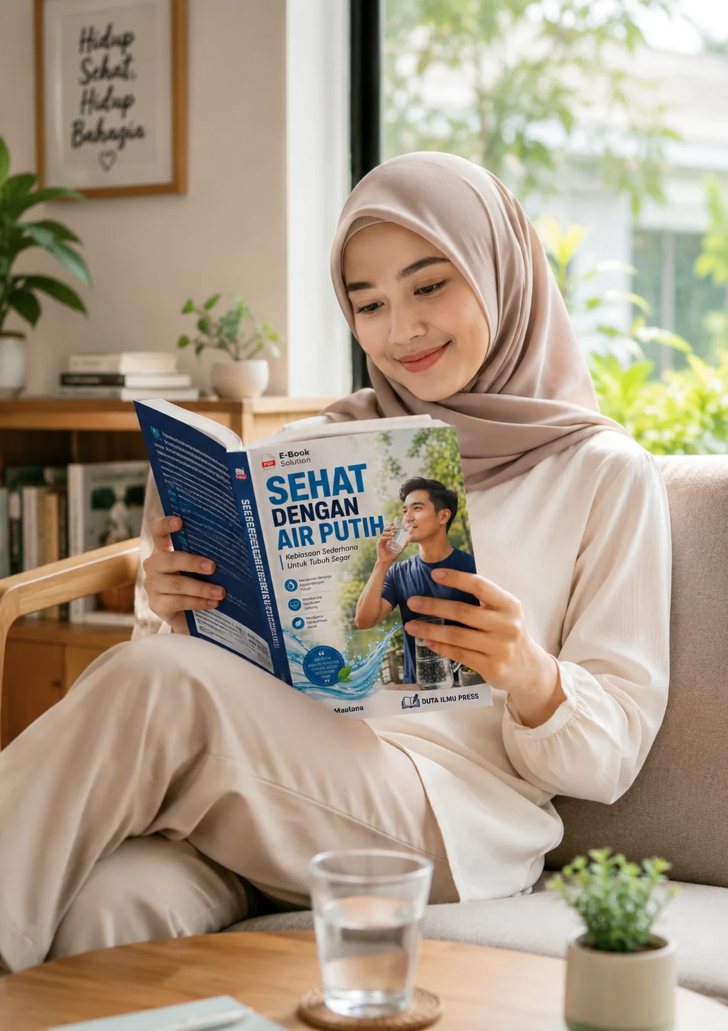 SEHAT DENGAN AIR PUTIH	Kebiasaan Sederhana Untuk Tubuh Segar	 preview 1