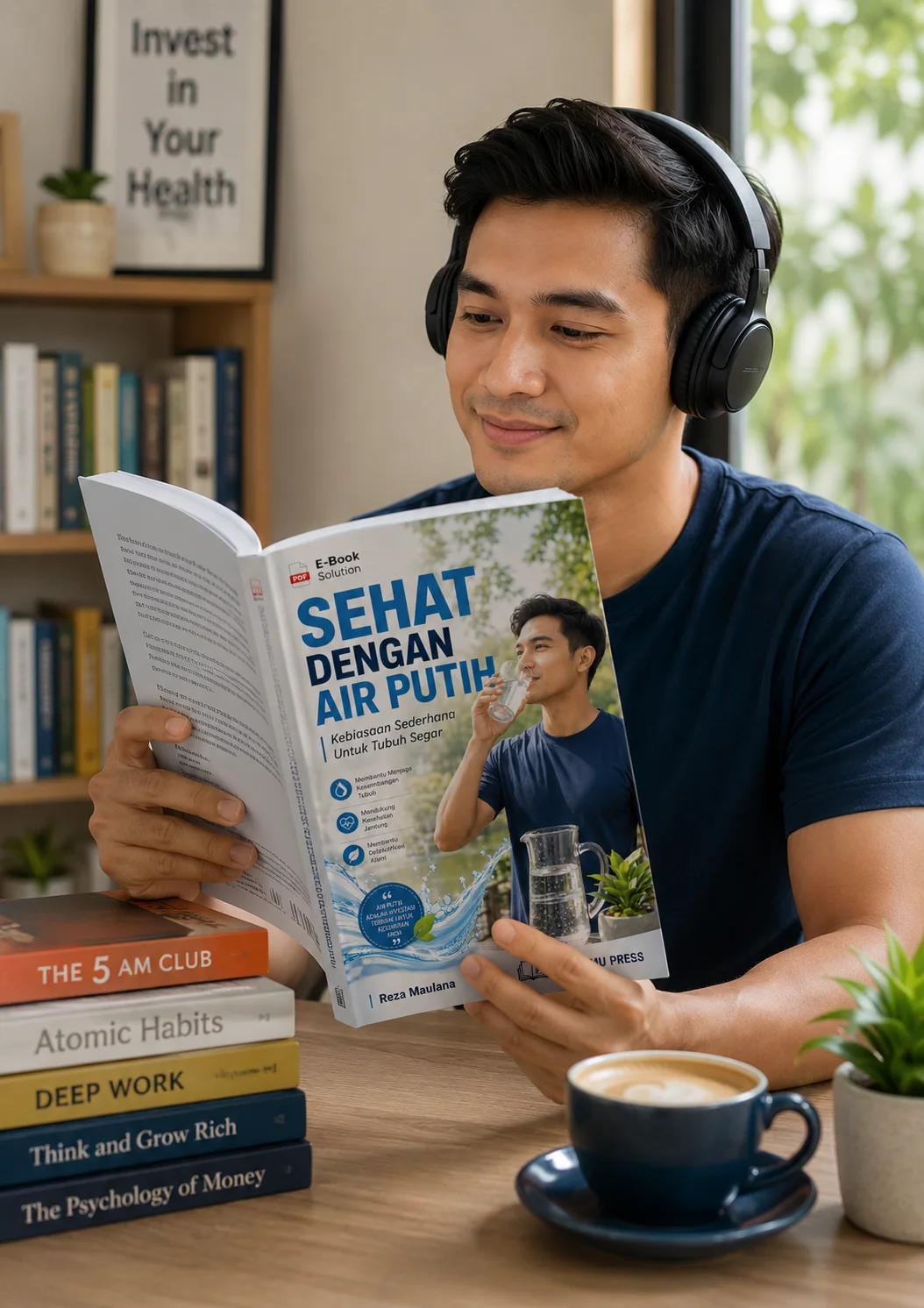 SEHAT DENGAN AIR PUTIH	Kebiasaan Sederhana Untuk Tubuh Segar	 preview 3