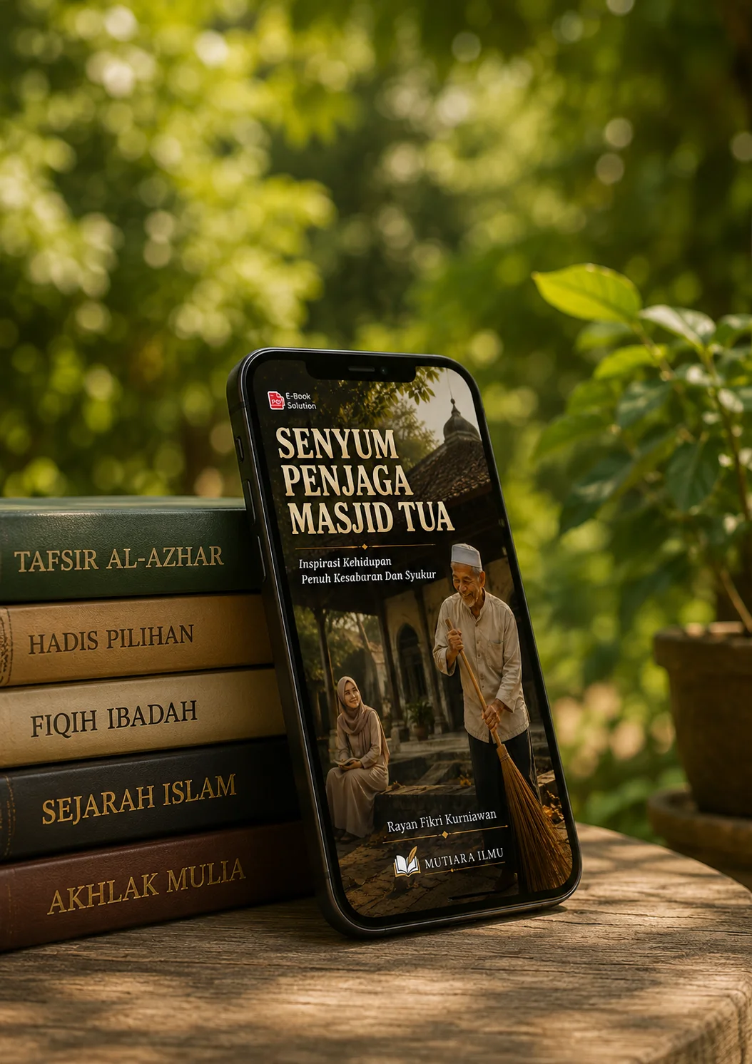 SENYUM PENJAGA MASJID TUA-Inspirasi Kehidupan Penuh Kesabaran Dan Syukur preview 2