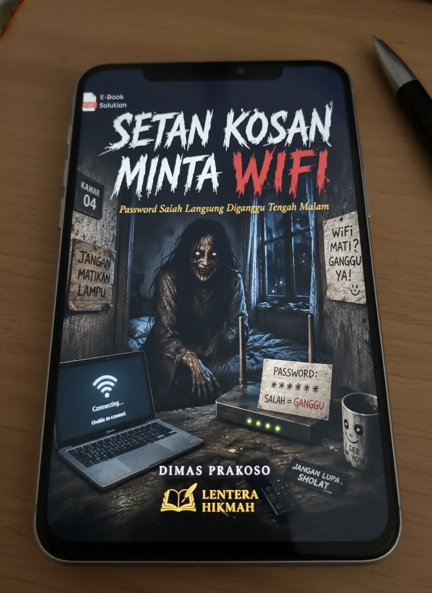 SETAN KOSAN MINTA WIFI - Salah Password Langsung Diganggu Tengah Malam preview 3