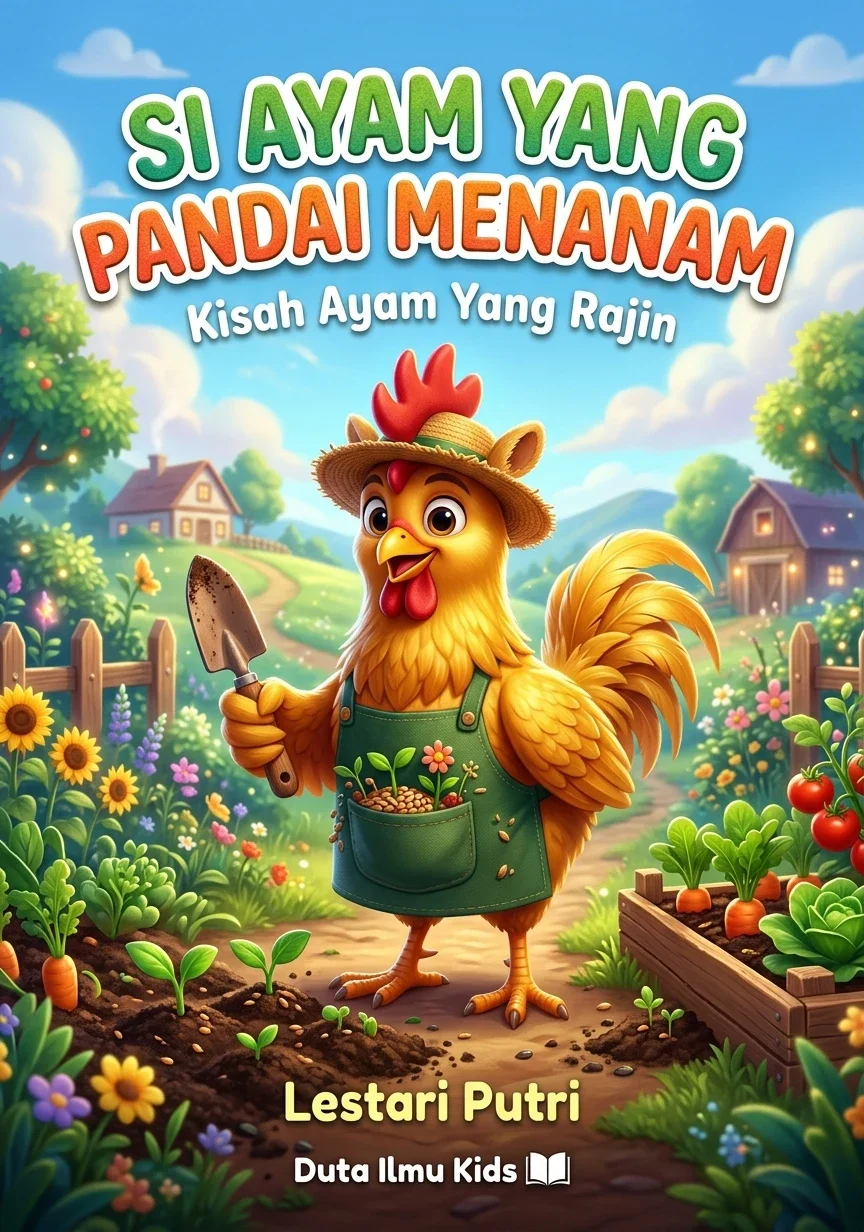 SI AYAM YANG PANDAI MENANAM Kisah Ayam yang Rajin