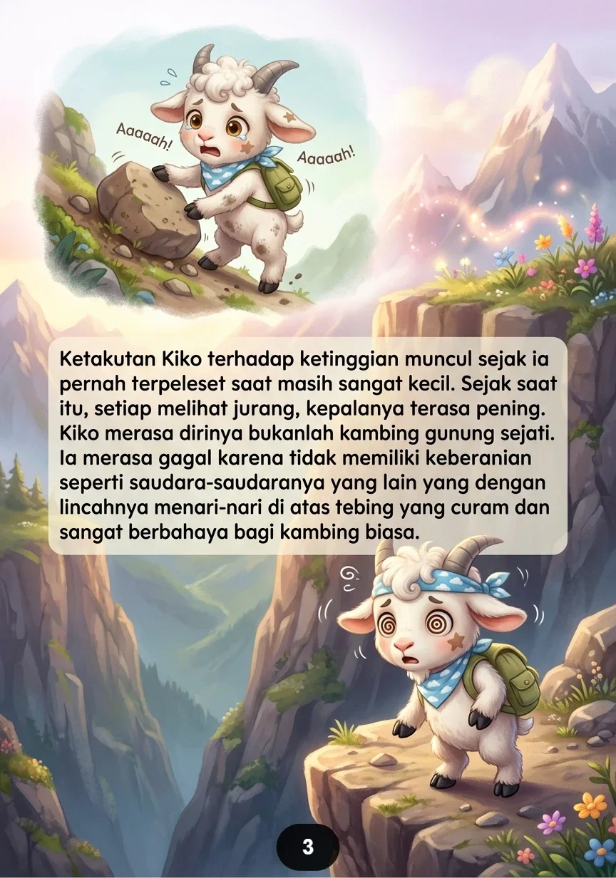 SI KAMBING GUNUNG PEMBERANI Langkah Kecil Menuju Puncak preview 3