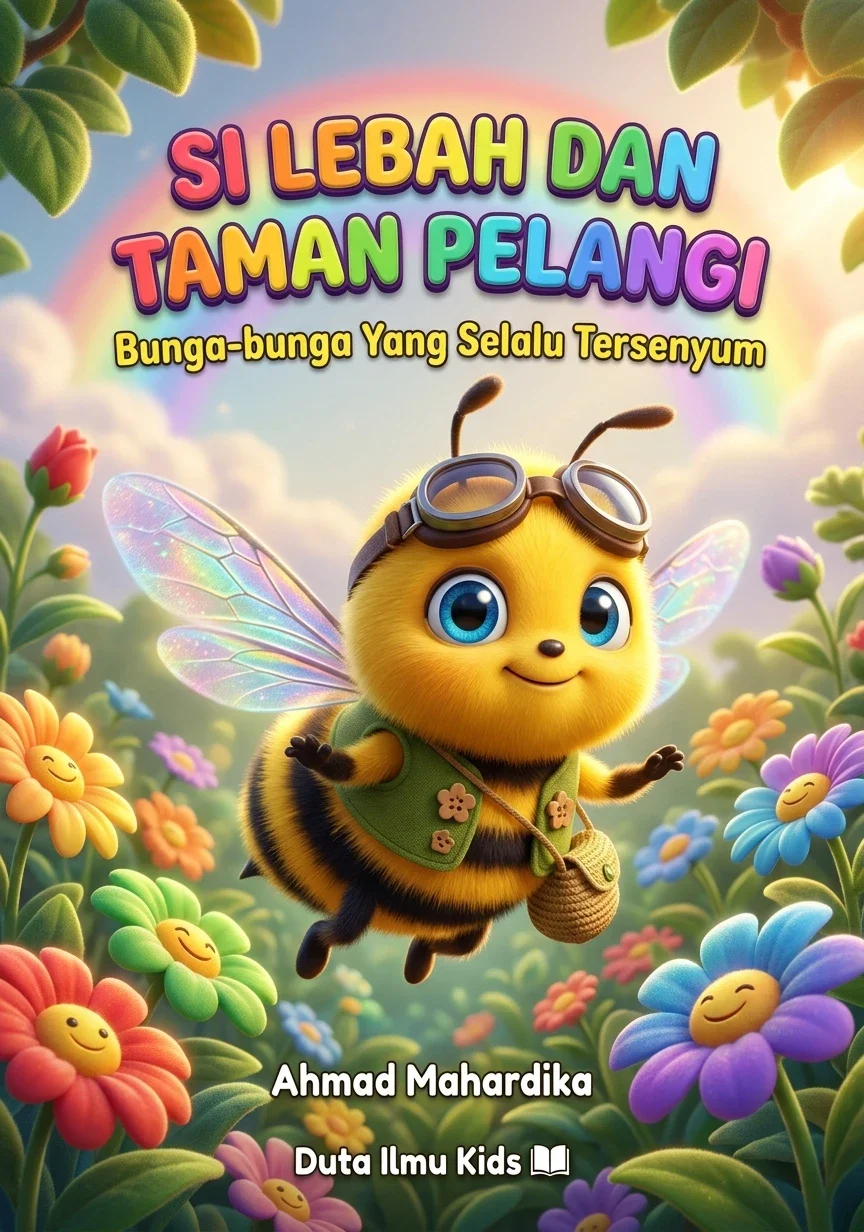 SI LEBAH DAN TAMAN PELANGI Bunga-Bunga yang Selalu Tersenyum