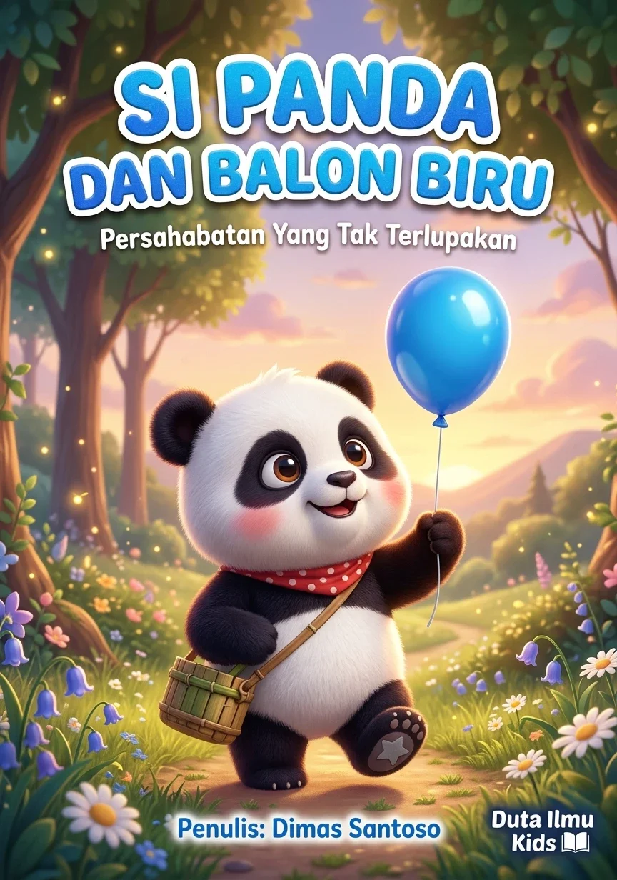 SI PANDA DAN BALON BIRU Persahabatan yang Tak Terlupakan