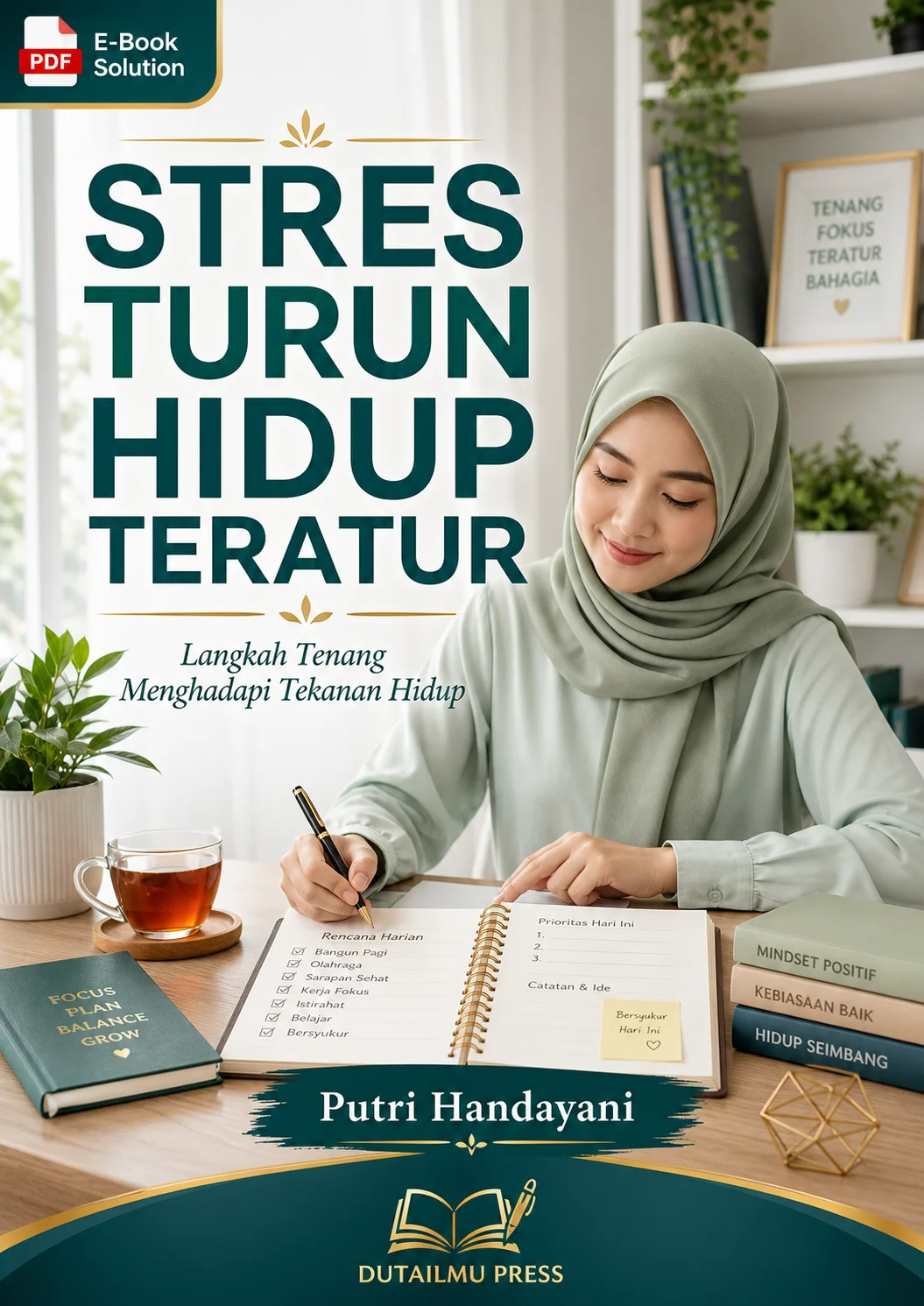 STRES TURUN HIDUP TERATUR Langkah Tenang Menghadapi Tekanan Hidup