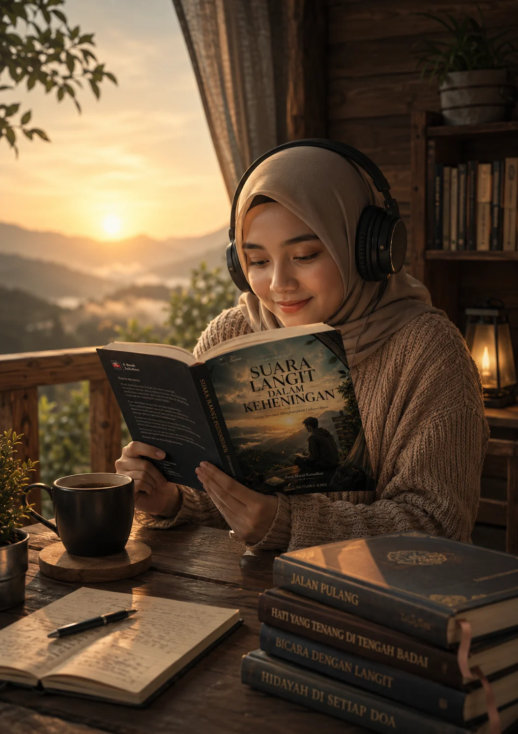 SUARA LANGIT DALAM KEHENINGAN - Cerita Spiritual Menghidupkan Cahaya Iman preview 2