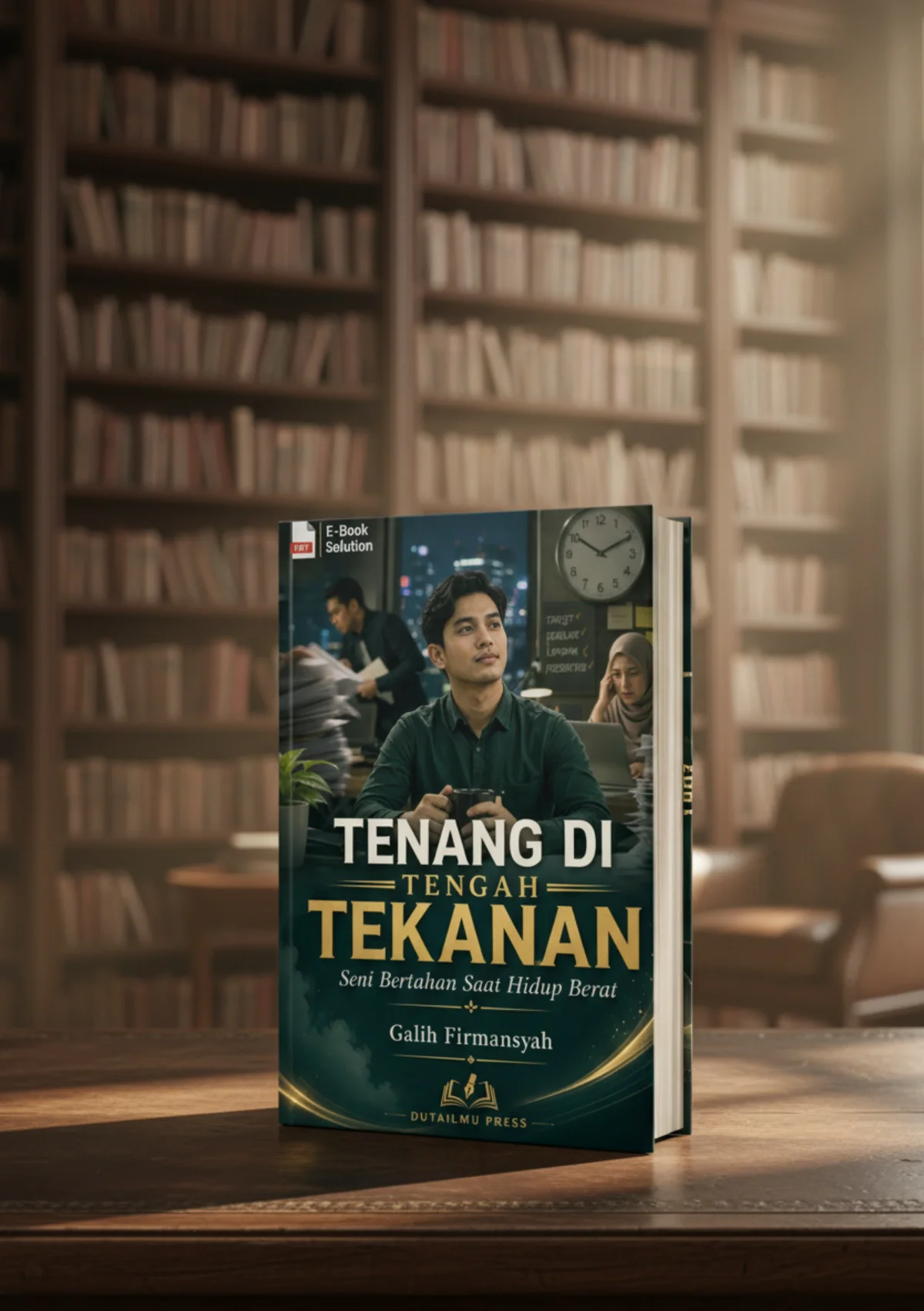 TENANG DI TENGAH TEKANAN	Seni Bertahan Saat Hidup Berat	 preview 2