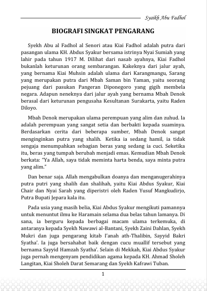 Terjemah Kitab Ahlal Musamaroh - Bahasa Indonesia preview 1