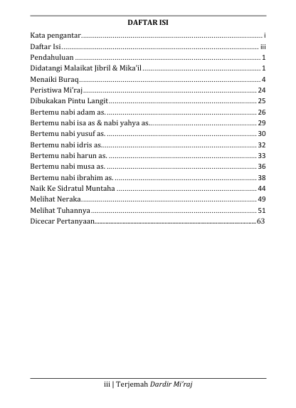 Terjemah Kitab Dardir Ala Qisshotil Mi'roj Teks Arab - Jawa Pegon - Indonesia preview 3