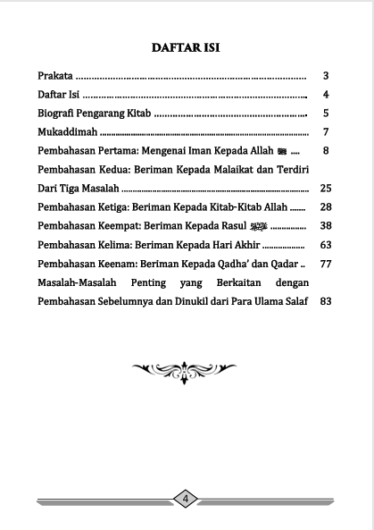 Terjemah Kitab Jawahirul Kalamiyah Teks Arab - Indonesia preview 3