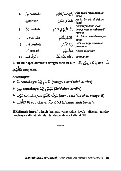 Terjemah Kitab Jurumiyah Teks Arab - Indonesia preview 3