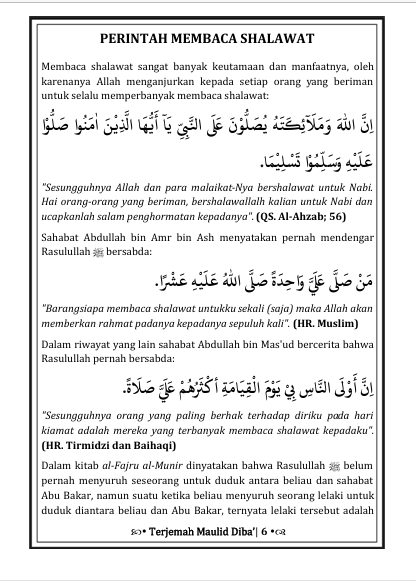 Terjemah Maulid Dibak Teks Arab - Indonesia preview 3