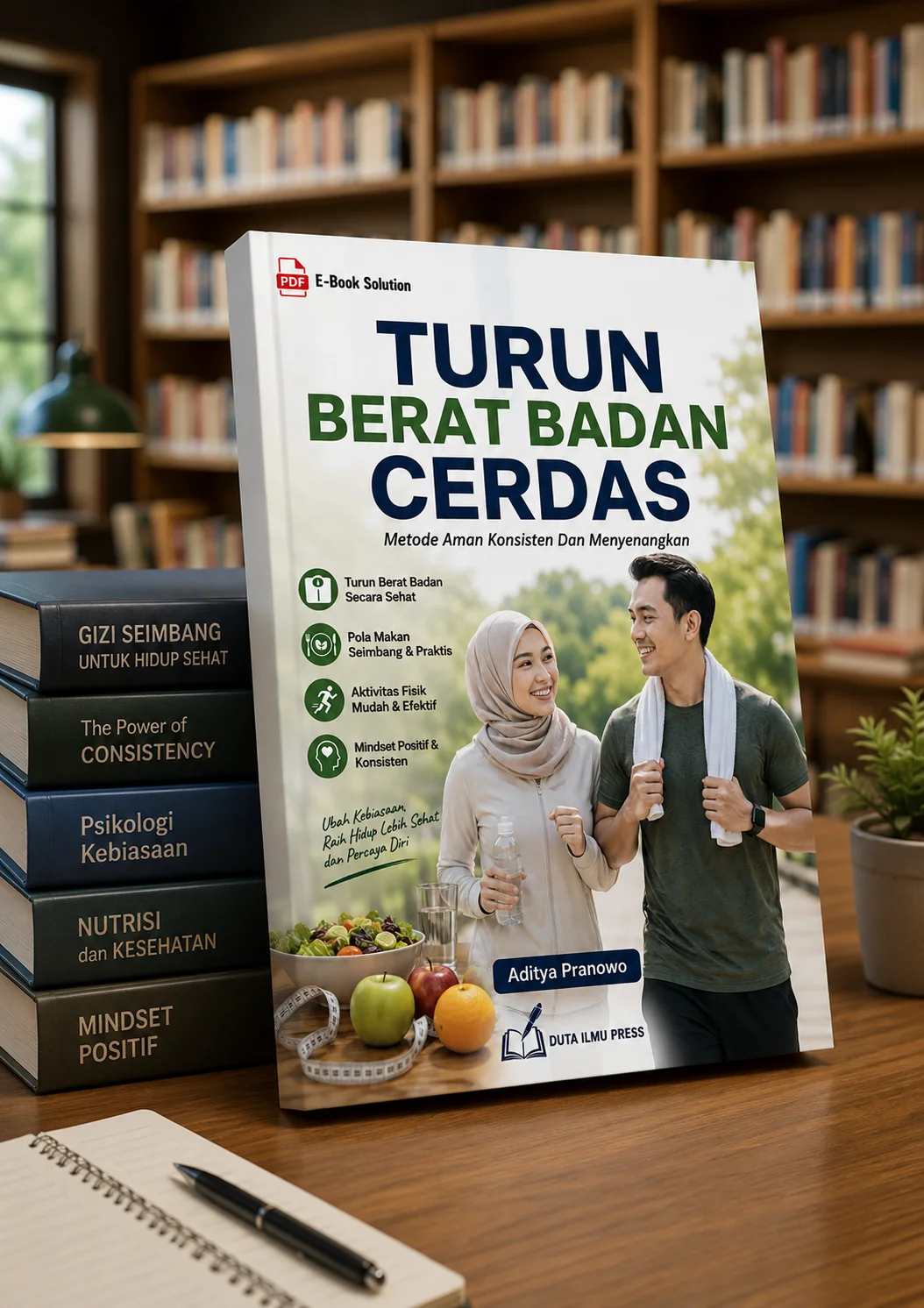TURUN BERAT BADAN CERDAS	Metode Aman Konsisten Dan Menyenangkan	 preview 2